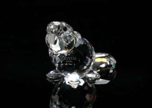 Swarovski Crystal Beaver Endangered Species