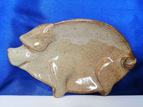Vintage Pottery Teabag Spoon dish