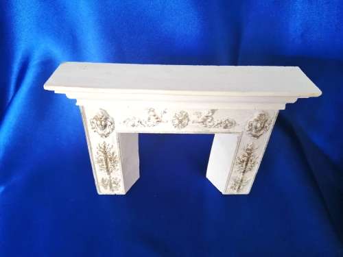 Vintage Dolls House Miniature Mantle Fire Surround