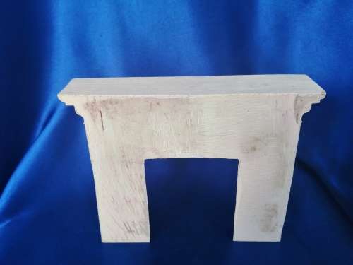 Vintage Dolls House Miniature Mantle Fire Surround