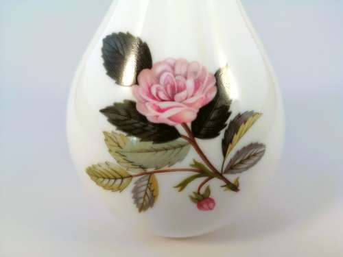 Wedgwood Hatherway Rose Bud Vase  #