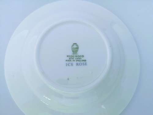 Wedgwood Ice Rose Bone China Pin Dish  #