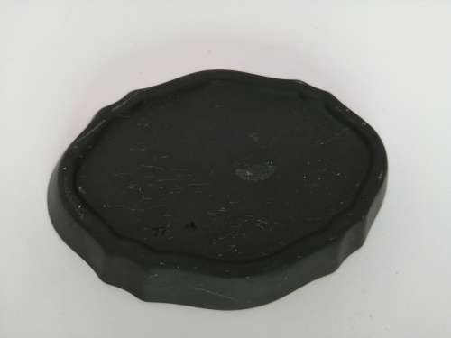 Black and White Basalt Wedgwood Jasperware Oval Pin Dish