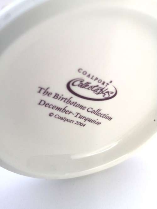 Coalport - The birthstone collection - December Turquoise