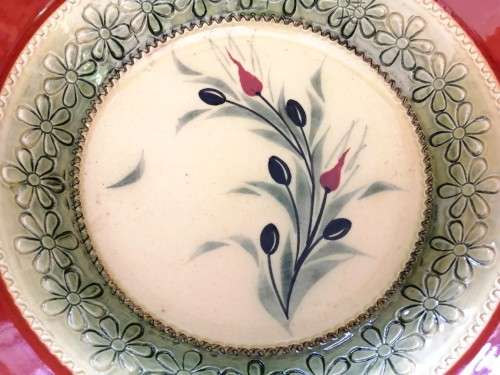 Barocco Valbonne Fait Main Serving Bowl ~ French Bowls ~ Serving Dish ~ Pottery