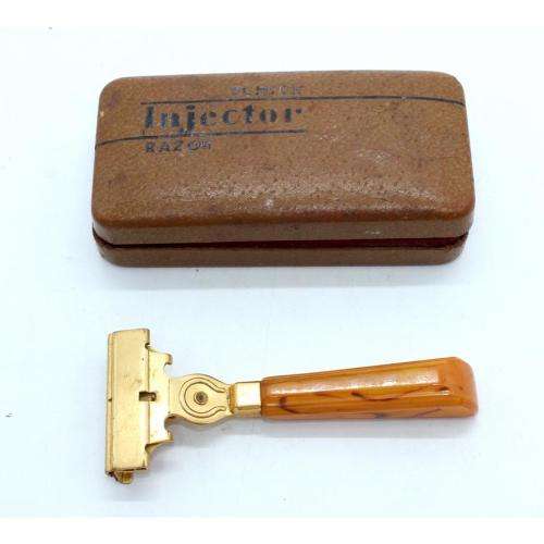 Vintage Canadian 1937 SCHICK Injector Razor in original case