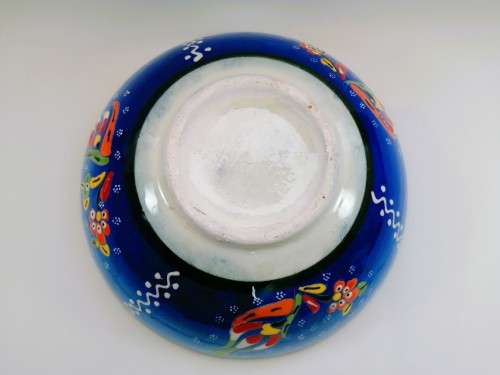 Stunning and Vibrant Turkish Hand Painted Bowl #