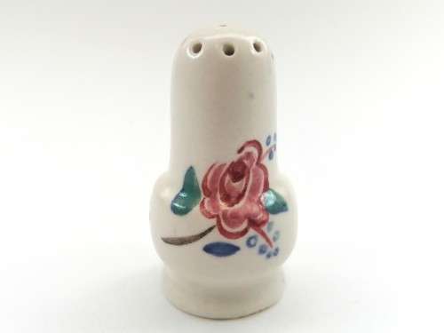 Poole Pottery Hand Painted Pepper Pot Vintage