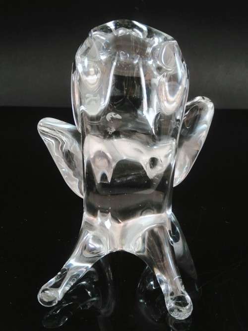 Licio Zanetti Abstract Murano Glass Large Frog Sculpture Italy Mid-Century Modern