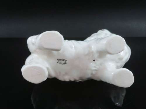 Beswick Gloss Persian Cat, Standing in White