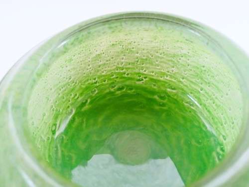 Murano Hand Blown Glass Round Dish Bowl