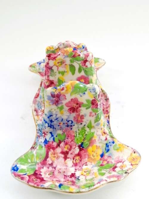 Longton James Kent ceramics Toast Rack