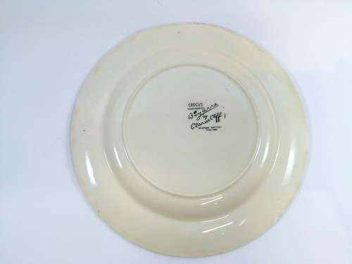 ART DECO CLARICE CLIFF Biyanne Crocus Plate