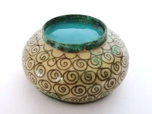 Beautiful vintage Chinese cloisonne cruet set, dating from the 1950s