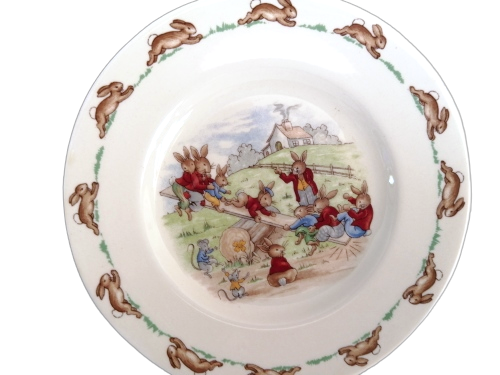 Beautiful Bunnykins Side Plate