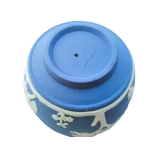 Wedgwood Blue Jasper Bowl Glazed Inside For Use