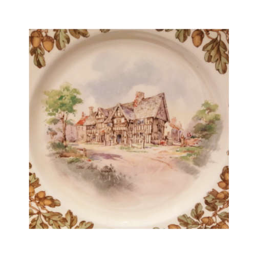 Royal Doulton Old English Inns D6072 ,The Bears Head Brereton Plate