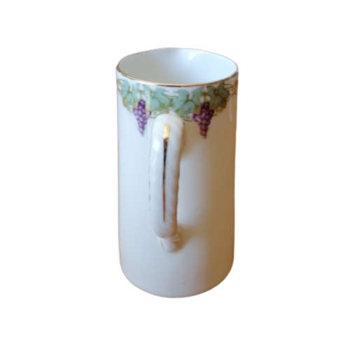 Royal Doulton Hot Water Jug featuring a charming purple grapes and green vines with  gold accents