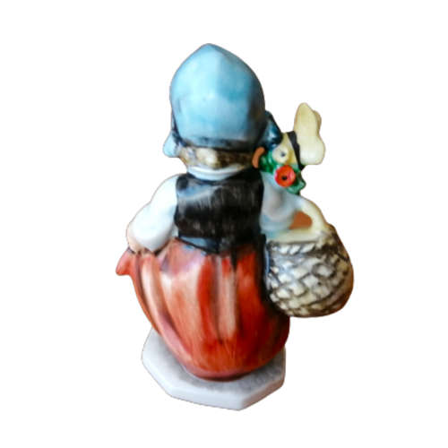 Friedel Bavaria Made In Western Germany Flower Girl Figurine