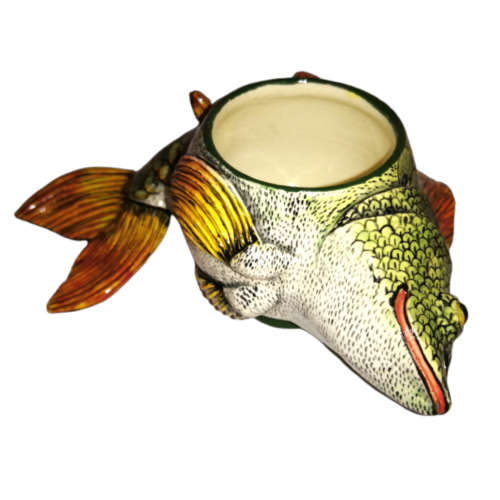 Ardmore Style Love - Art Fish Bowl and Cover Superb Detail