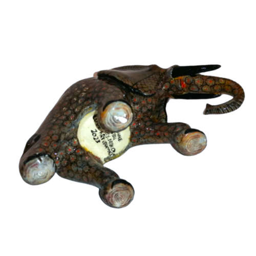 Ardmore Style Love Art Elephant Dish Superb Detail