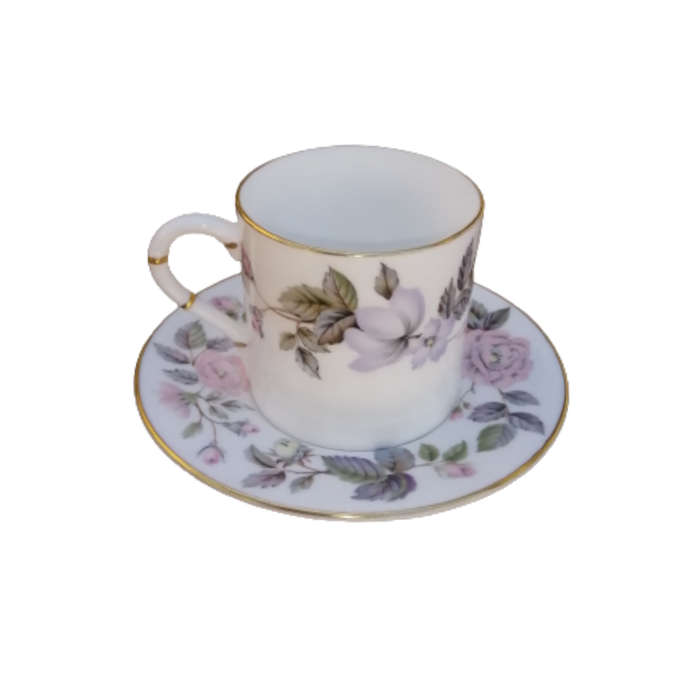 Royal Worcester Demitasse Cup June Garland c.1961