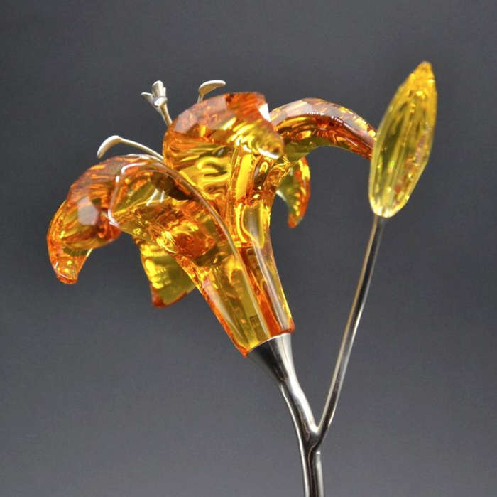 Swarovski Crystal Paradise Flowers  Dillia Topaz