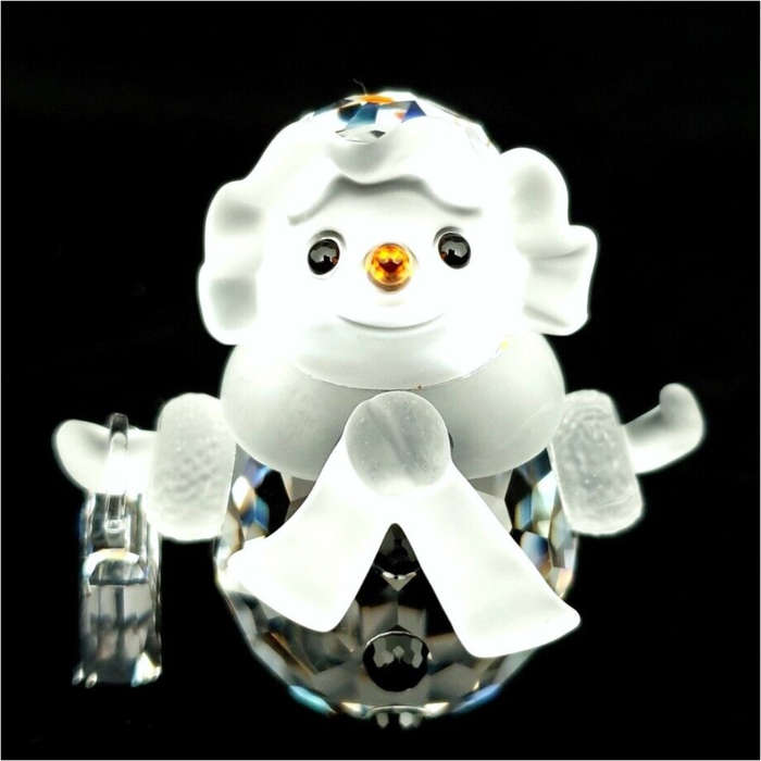 Swarovski Crystal Snowman Snowoman Christmas Cheerful Times