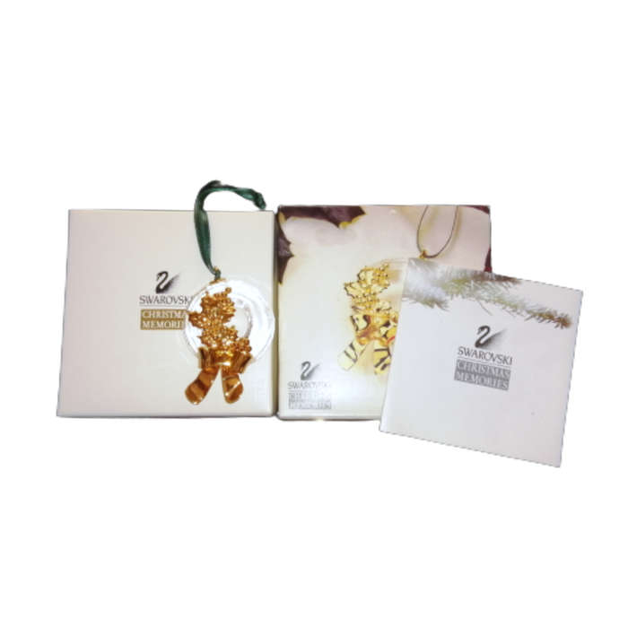 Swarovski Crystal Christmas Memories Ornaments Wreath