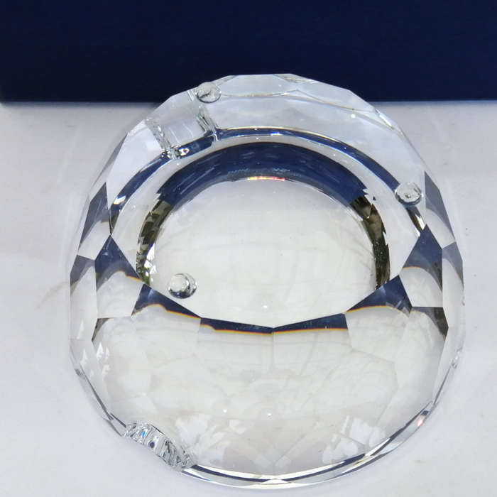 Swarovski Crystal Large Clear Ashtray Retired