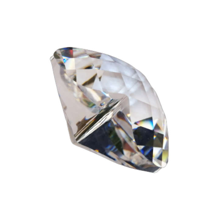 Swarovski Silver Crystal Stunning Diamond Heart