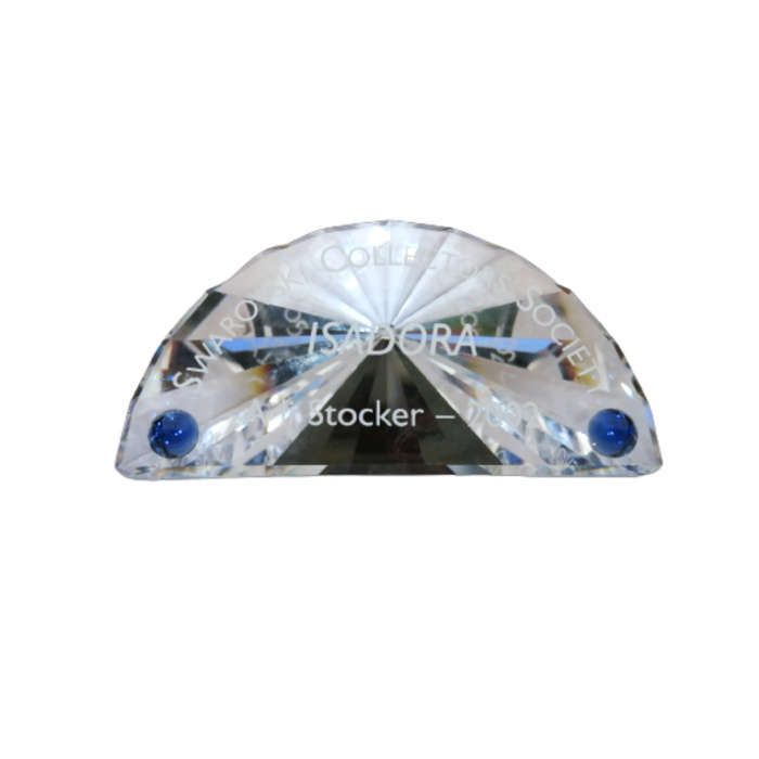 Swarovski Crystal 2003 Annual Edition Isadora Plaque