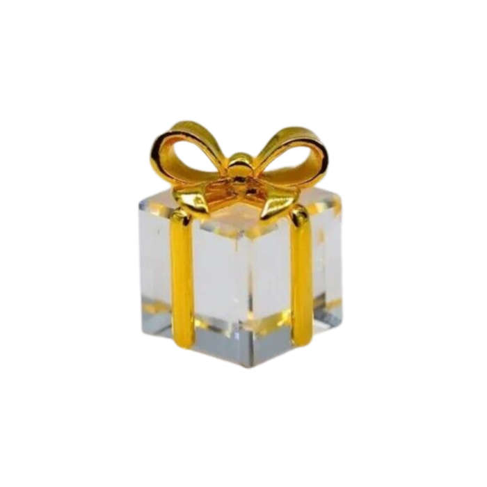 Swarovski Crystal Memories Moments Present Gold Plated