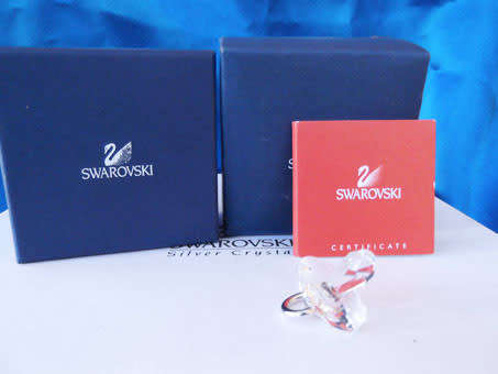 Swarovski Crystal Memories Moments Pacifer Dummy Platinum Plated