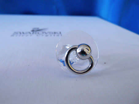 Swarovski Crystal Memories Moments Pacifer Dummy Platinum Plated
