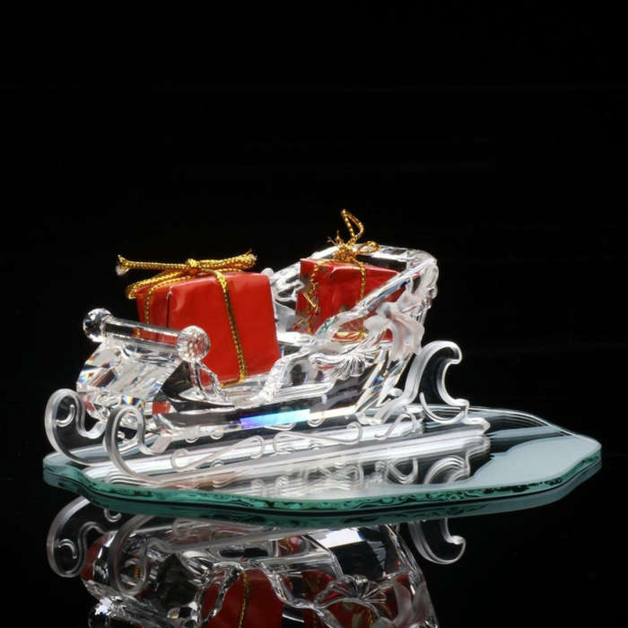 Swarovski Crystal Exquisite Accents Christmas Sleigh 205165