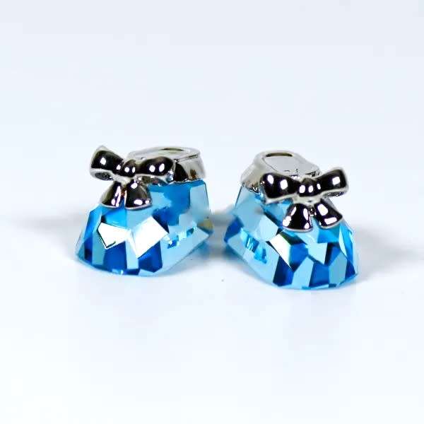 Swarovski Baby Boy Set Aquamarine Rhodium - My First Years Memories