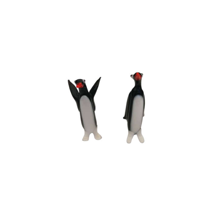 Mid-Century Whimsical Miniature Pair of Penguins