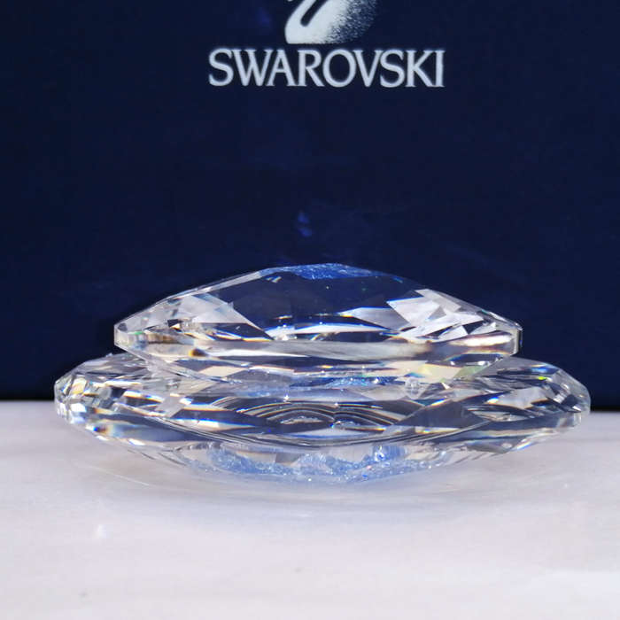 Swarovski Crystal Stunning Paperweight with Blue Crystals