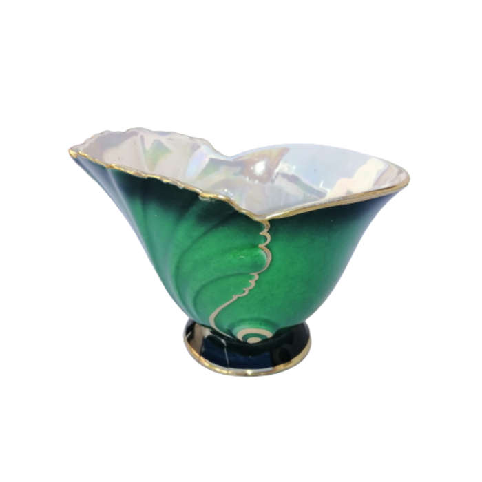 Carlton Wear Bert Royale Green Bowl Dish