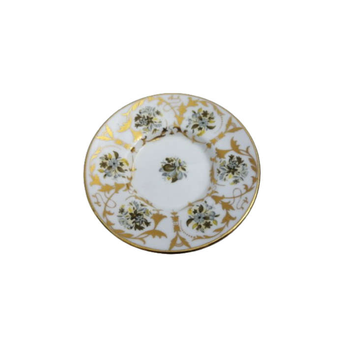Royal Crown Derby Demitasse Duo Grosvenor with Gold Accents