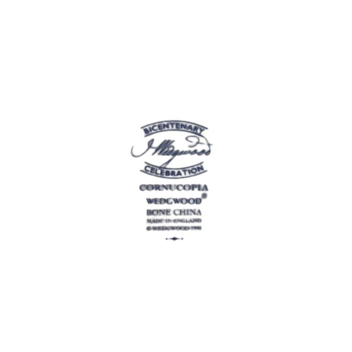 Wedgewood Cornucopia Rectangle Dish Bi Centenary Celebration Edition