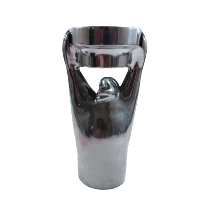 Carrol Boyes Functional Art Pewter Chunky Candle Stand