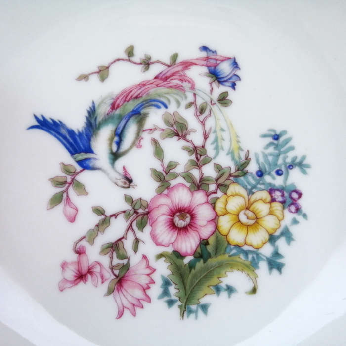 Rosenthal Footed Dish Phoenix Bird Design