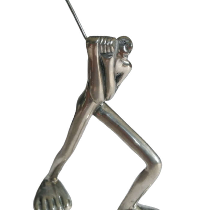 Carrol Boyes Functional Art Pewter Large Photo Holder Man