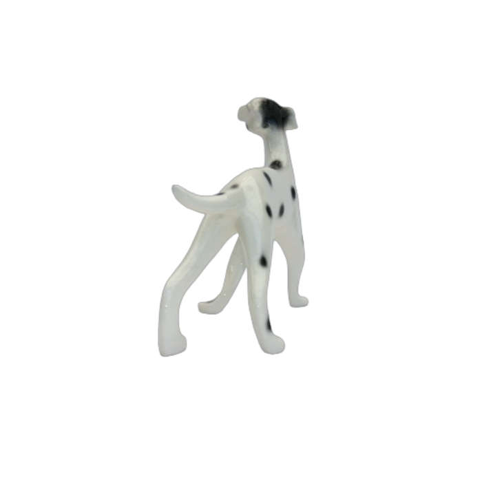 Whimsical Dalmatian Dog Figurine