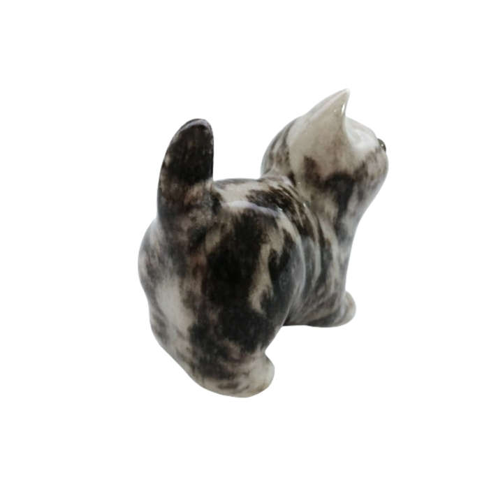 Winstanley Small Tabby Pottery Kitten Cat