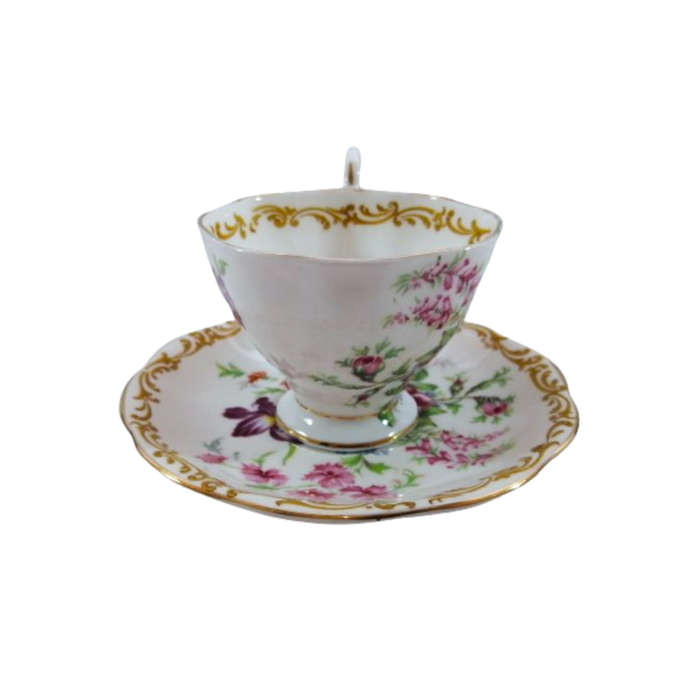 Royal Albert Bone China Nosegay Floral Duo