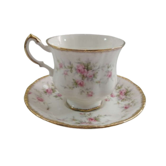 Royal Albert Bone China Victoriana Rose Duo