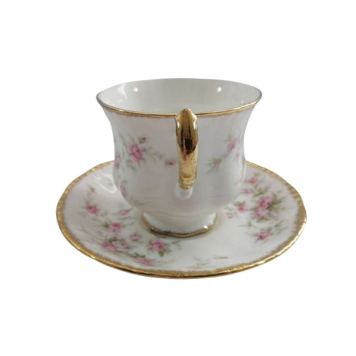Royal Albert Bone China Victoriana Rose Duo
